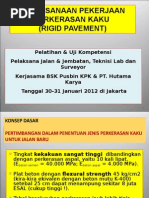 Download Metode Kerja Pelaksanaan Perkerasan Kaku by kantungmacan SN255874493 doc pdf