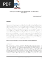Formação Continuada de Professores