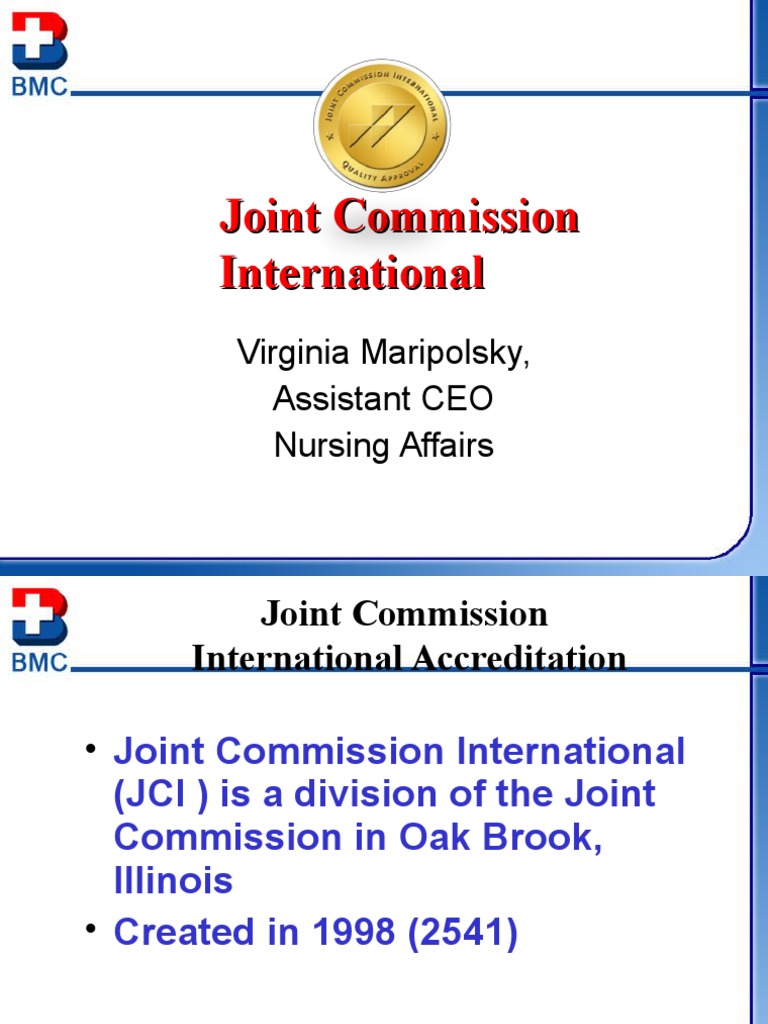 Joint Commission International | PDF | Joint Commission | Palliative Care