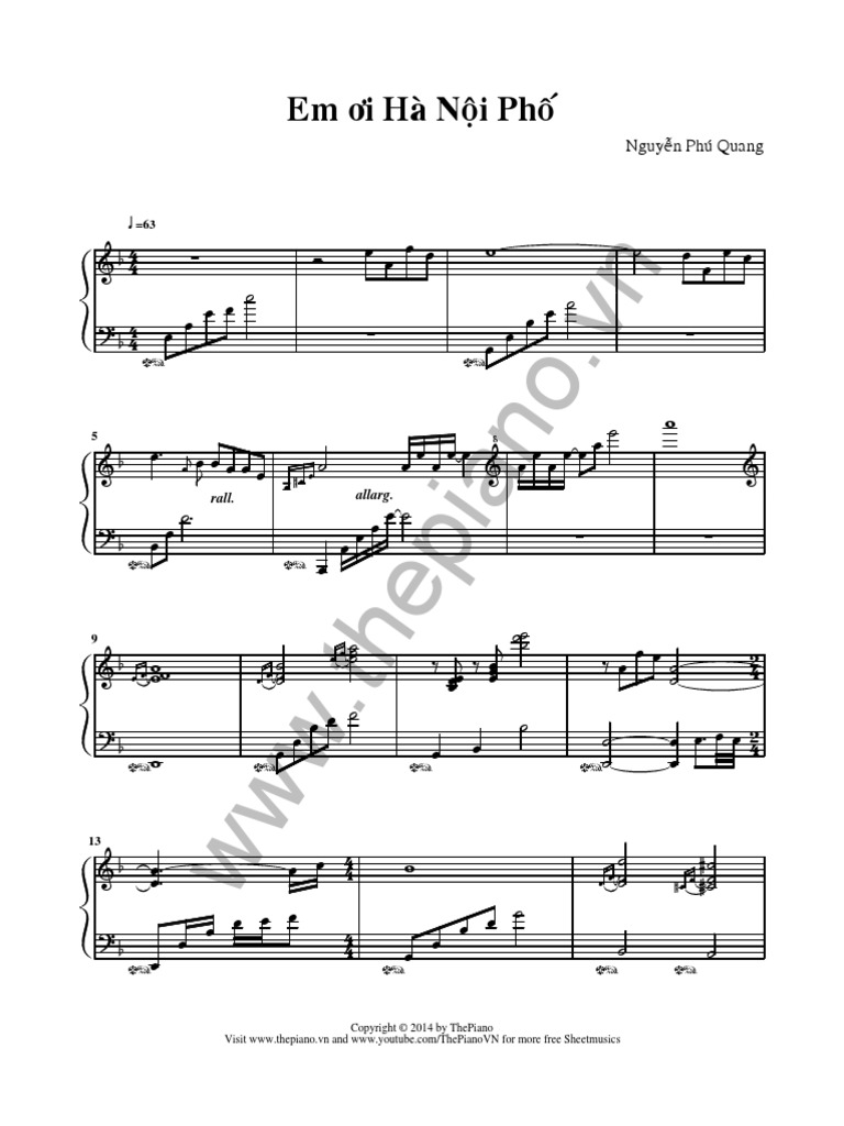 Z - em Oi Ha Noi Pho | PDF