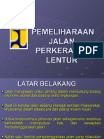 Pemeliharaan Perkerasan Lentur