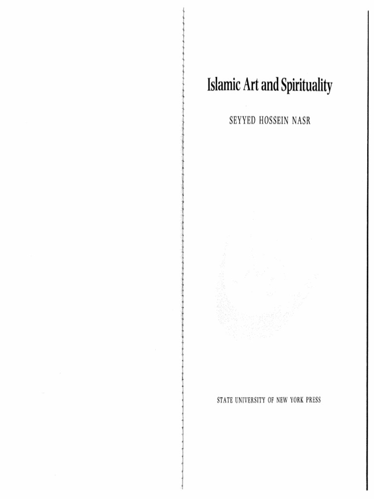 Islamic Art Spirituality Hossein Nasr PDF