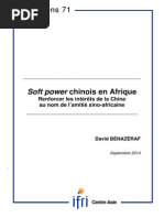 Soft power chinois en Afrique 