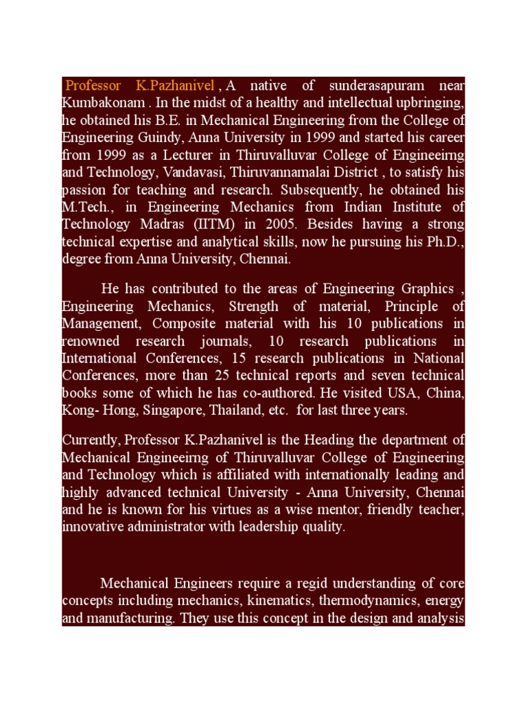 Professor K | PDF | Career & Growth | Art