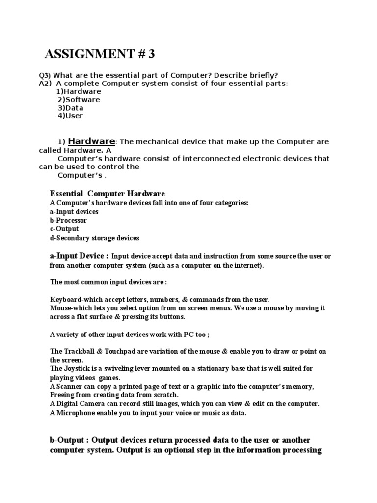 assignment computing meaning