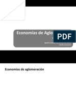 Economías de Aglomeración y Clusters