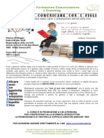 Locandina Del Corso - Crescere e Comunicare Con I Figli Programma Cesena PDF