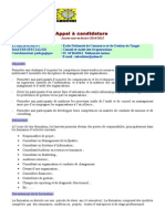 Candidature Master Specialise CAO 2014-2015