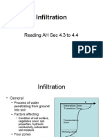 Infiltration: Reading AH Sec 4.3 To 4.4