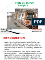 Presentation of Jaipur Metro