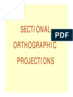 Sectional Orthographic