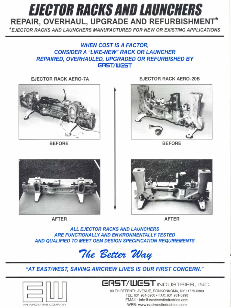 Ejector Racks and Launchers | PDF
