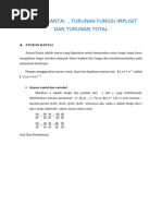 Download Aturan Rantai Turunan Fungsi Implisit Dan Turunan Total by Nurmala Mujahid SN255906166 doc pdf