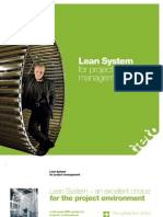 Lean System for Project Management