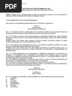 Estatuto dos policiais civis de pernambuco