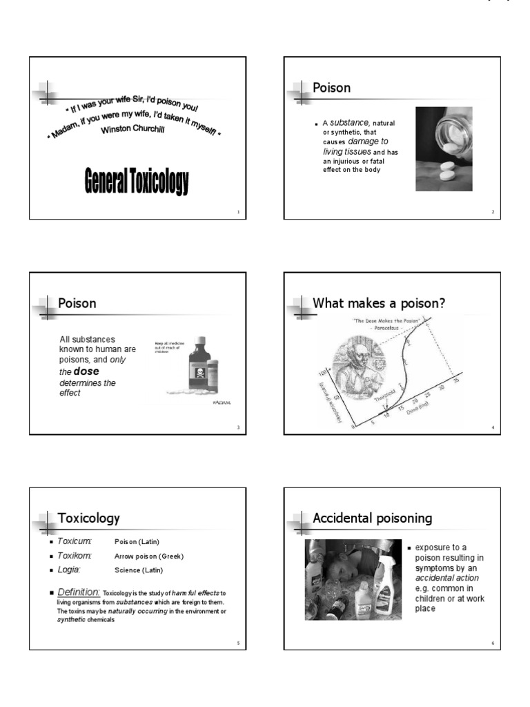Toxicology and Poison Classification Guide | PDF | Toxicology | Narcotic