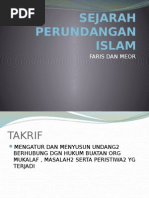 Sejarah Perundangan Islam