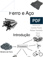 Ferro e Aço - Obtenção e Reciclagem