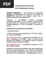 Intervenação Do Estado Na Propriedade i