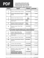 CADANGAN JADUAL KERJA CALON KRSV 2611/3 Kerja Kursus Pendidikan Seni Visual SPM 