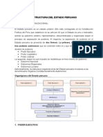 Estructura Del Estado peruano