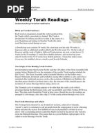 Download Weekly Torah Readings by Jewish home SN2559540 doc pdf