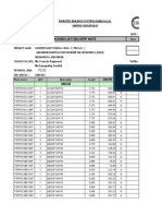 EBS PACKING LIST Till 12 October 2014