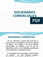 Tipos de Sociedades Comerciales