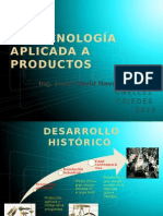 La Tecnología Aplicada a Productos 