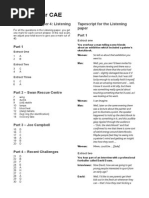 CAE Answers - Listening FINAL