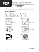 Soalan ENGLISH BI Bahasa Inggeris Tahun 2 Paper 2