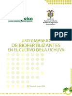 Uso y manejo de biofertilizantes en el cultivo de laUchuva