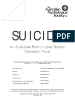 Suicide Position Paper