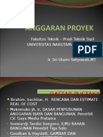 Kuliah Anggaran Proyek