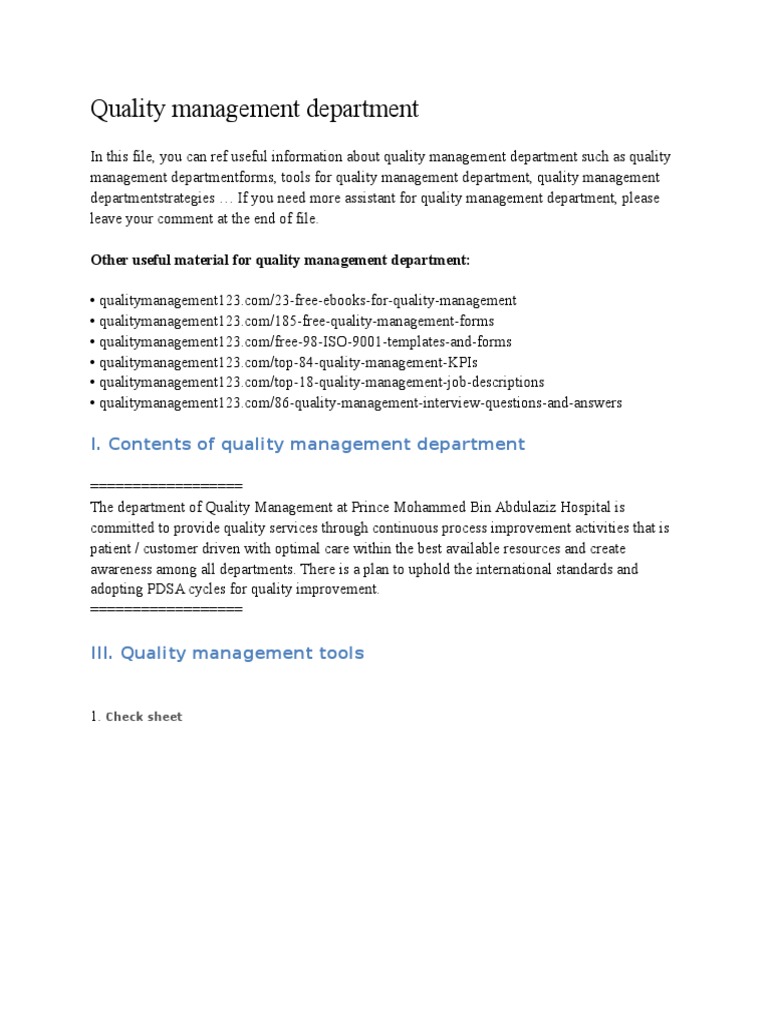 Essential Tools for Quality Management | PDF | Scatter Plot ...