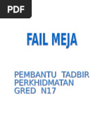 Fail Meja Pem Tadbir Perkhidmatan