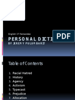 Personal Dictionary English 1t