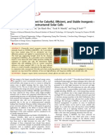 2013 Chemical Management For Colorful, Efficient, and Stable