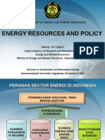 Energy Resources Policy