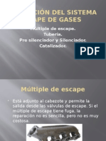 Inspección Del Sistema de Escape de Gases