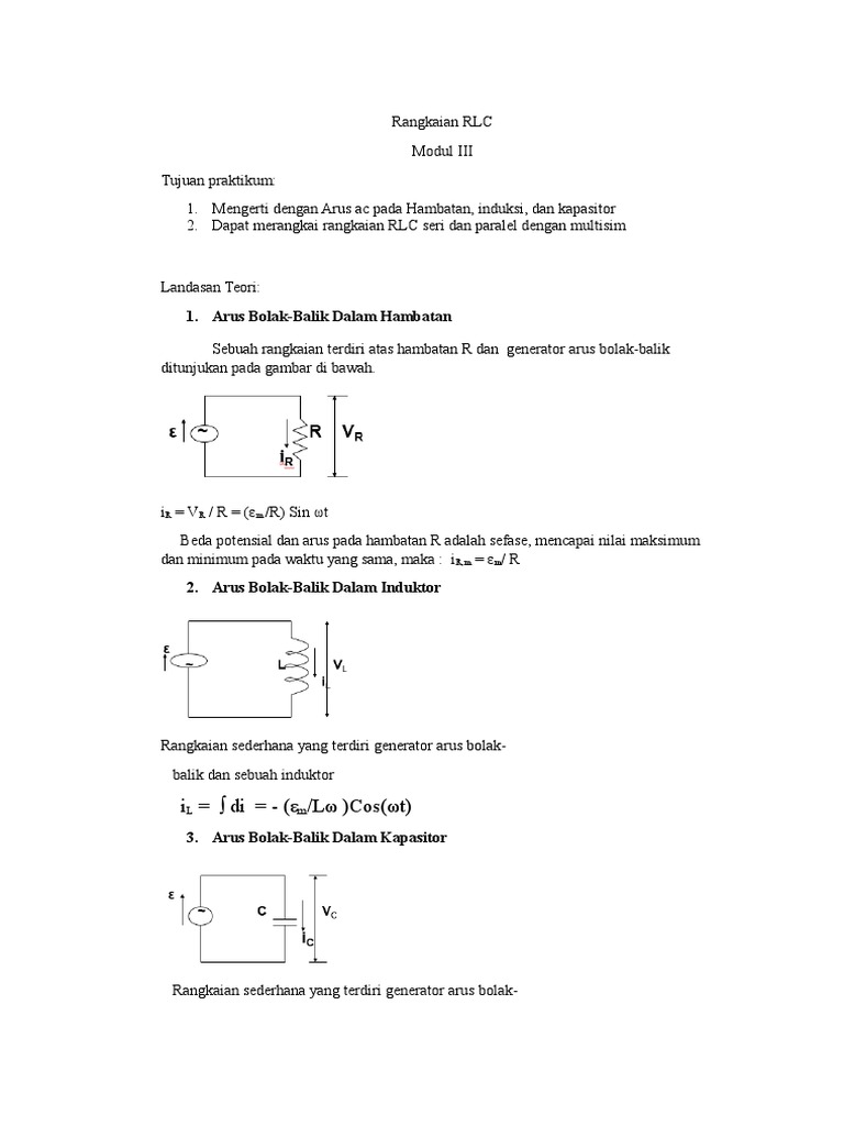 Rangkaian Rlc