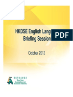 2012 DSE Detailed Explanation On Papers
