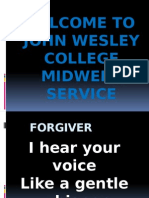 Welcome To John Wesley College Midweek Service