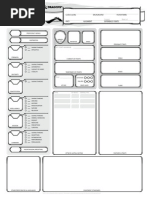 Character Sheet - Custom - D&D 5th Ed