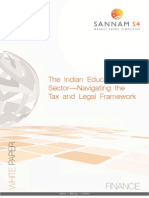 The Indian Education Sector-Navigating The Tax and Legal Framework