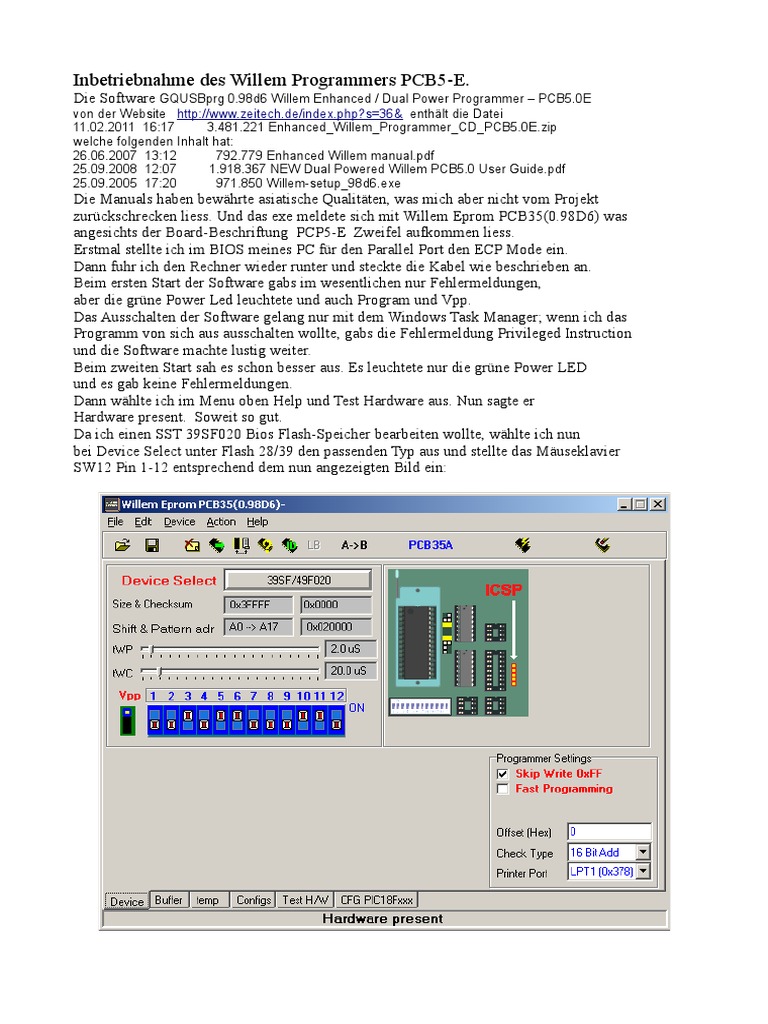 Willem Eprom | PDF