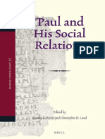 (Stanley E. Porter) Paul and His Social Relations