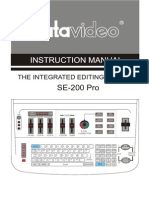 Datavideo Se 200 Manual