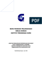 Contoh Refleksi Kerja Kursus Pendek TITAS