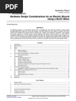 TI Electric Bikes Design Considerations